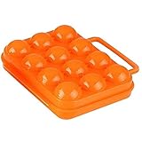 caja de huevos vacia Gran capacidad, fácil de llevar, por lo que ya no te preocupes por los huevos rotos, disfruta de la buena vida.
