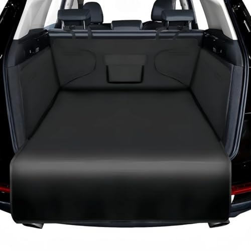 PXENYSS Cargo Mat Liner for Lexus GX550 550h 2024 2025, Oxford Car Rear Trunk Protector Pet Pad with Bumper Flap Guard Waterproof Dog Seat Protection Cover Foldable