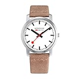 Gehäusedurchmesser: 41 mm. Mondaine Herren analog Swiss Quartz Uhr A638.30350.16SBG