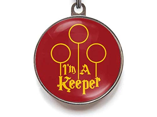 I'm A Keeper Pet Tag Cat Tag Dog Tag Custom Pet Tags (Large)