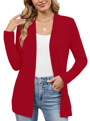Image of Heymoments Cardigan for Women Long Sleeve Lightweight Sweaters