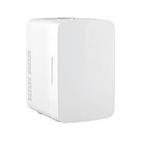 YASHE Mini Frigorifero, 10 Litri/12 Lattine Frigorifero per la Cura della Pelle per Camera da Letto