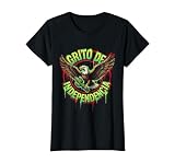 Grito de Independencia Mexico Pride Design T-Shirt, Women, Black, Small