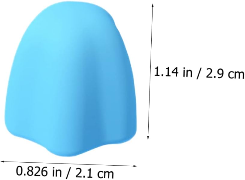 STOBAZA 20pcs Toothpaste Pooping Cap Self Sealing Squeeze Toothpaste Topper Food Grade Silicone