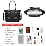 Montana West 3PCS Purses for Women Tote Bag and Wallet Set Shoulder Satchel Handbags - Image 4