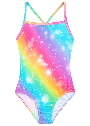 Belovance Girls Swimsuits One Piece Bathing Suit...