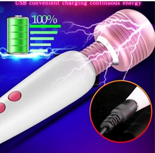 Varinha Mágica Massageador Recarregável com 12 Níveis de Vibração -Potente Silenciosa