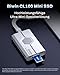 BIWIN CL100 Mini SSD 1TB - PCIe Gen4×2 NVMe 1.4 - Ultra-kompakte SSD in mit 3700 MB/s Lesen & 3400 MB/s Schreiben - IP68 Wasserdicht Stoßfest für Ultrabooks/Mini-PCs/Handhelds