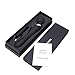 Lealso Wand Massager Waterproof USB Charged Multi-Speed Wireless Power Vibrating Body Massagers for Men Women, Black