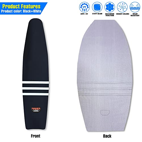 Mchmfg Motorcycle Universal Seat Cover Non-Slip Rubber Triple Ribbed Gripper For Crf Wr Wrf Rmz Yzf Sxf Exc Exc Xc Sx Cr Klx Dirt Pit Bike Motocross Off Road Motorbike (Blackback-Whiterib) #TOP7