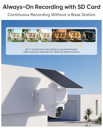 blurams 4K Ultra Security Cameras Wireless Outdoor with 5W Solar Powered - image 6