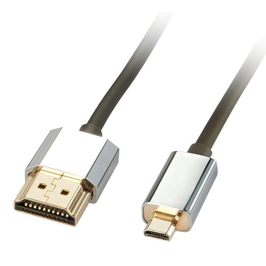 Cable HDMI a micro HDMI ethernet de alta calidad y 0.5 metros para transmision fluida 2