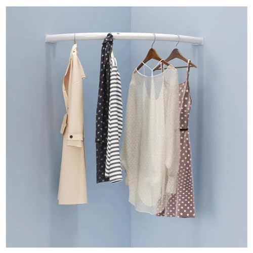 Perchas Madera Blanca Ropa Marca Generic