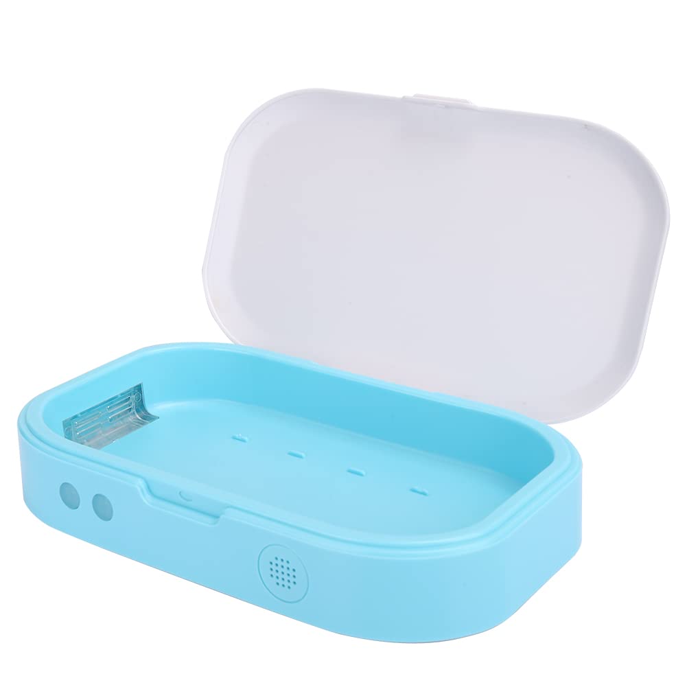 Boîte Ultraviolette, Outil de Nettoyage de Téléphone Portable, Boîte de Nettoyage Durable et Durable, Brosse à Dents pour Téléphones Mobiles