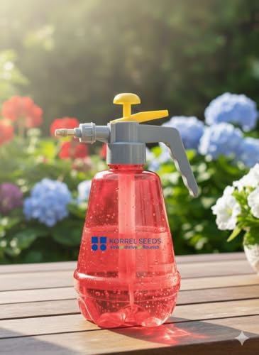 Image of 1.5 Liter Heavy Duty Pressure Sprayer Pump | Adjustable Nozzle & Safety Pressure Release Valve | Transparent Design | Ideal for Garden, Home, and Sanitizing (1.5 LTR) (Colour May Vary)