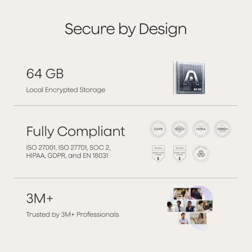 Plaud Note Pro AI Voice Recorder, Capture, Understood, Done, Black - Image 3