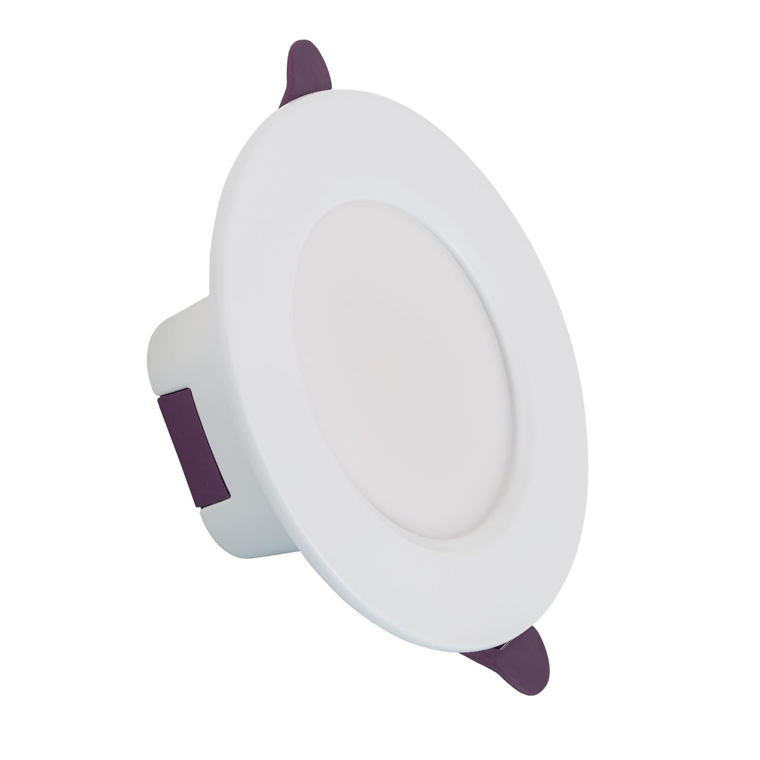 LEDKIA LIGHTING Downlight LED 8W Circular Baño IP65 Corte Ø 75 mm 2700K Blanco Cálido