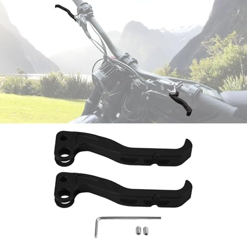 Image of Brake Lever for Talaria, Left & Right Handle Brake Clutch Lever for Taparia, Aluminum Master Cylinder Clutch Lever Replacement for Talaria (Black)