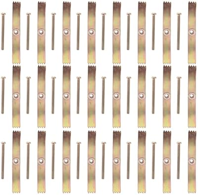 GLEAVI 100pcs Back Box Screw Repair Kit For Electrics – Socket Fixing Tool – Cassette Outlet Repair Lugs – 86 Type Electrical Box Maintenance Clip