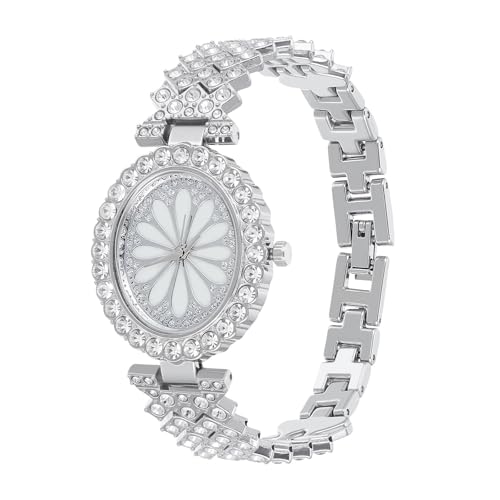 DEEPCRAFF Reloj de Mujer Estilo Informal Decoración Delicada, Reloj Analógico Correa Cómoda, Adecuado para Uso Diario y Eventos Casuales DEEPCRAFF Reloj de Mujer Estilo Informal Decoración Delicada, Reloj Analógico Correa Cómoda, Adecuado para Uso Diario y Eventos Casuales