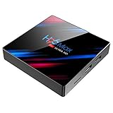 · >> 【Bequemere Bedienung】 Die H96 max TV-Box wird über ein HDMI-Kabel angeschlossen. 1 USB 2.0-Anschluss und 1 USB 3.0-Anschluss, TF-Kartenleser, Bluetooth 4.0. Stellen Sie eine Verbindung mit Maus und Tastatur her, um die Bedienung zu vereinfachen. Mit der Infrarot-Fernbedienung können Sie Ihr wundervolles Leben genießen, das Ihnen die drahtlose Verbindung bietet.