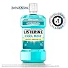 LISTERINE Cool Mint, Collutorio 0% alcol al gusto Menta a base di Oli Essenziali Antibatterici di Menta, Timo, Betulla, Collutorio Listerine senza alcool per un'igiene orale completa, 500 ml