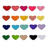 ❤Große Anwendung: Diese Eisen auf stickenden Patches können auf viele verschiedene Gegenstände angewendet werden, einschließlich Masken, Westen, Jacken, Denim, Kunsthandwerk, Kissen, Hüten und mehr!