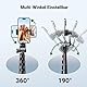 UGREEN Handy Stativ 170cm Stabil und Tragbar Handy Ständer mit Bluetooth Fernbedienung, Smartphone Stative kompatibel mit iPhone 16 15 14 Pro Max,14 Pro,14, Galaxy S23 Ultra, S23+,S23, Huawei, GoPro