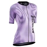 Northwave Blade Doppler Maillot corto de ciclismo para mujer, color morado, talla M (38)