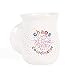 Chaos Coordinator Classic White 16 ounce Porcelain Ceramic Handwarmer Cozy Mug