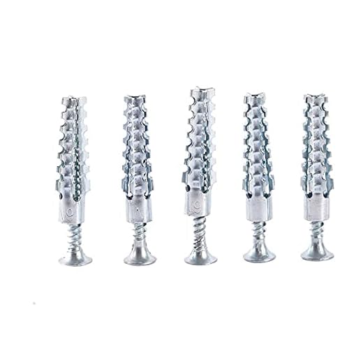 Självgängande skruvar 10s M5 M6 M8 Serrated Drywall Anchor Reparation Hål av ålder Plast Expansion Wall Anchors Expansion Wall Studs för skruvar Svälla (Length : 6X32)