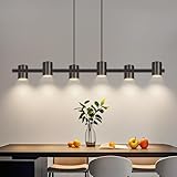 Hauteur réglable : Cette suspension est équipée de deux câbles réglables. Pour ajuster la longueur du câble, il suffit de dévisser le bouton noir. La hauteur de cette suspension pour îlot de cuisine est réglable jusqu'à 150 cm.