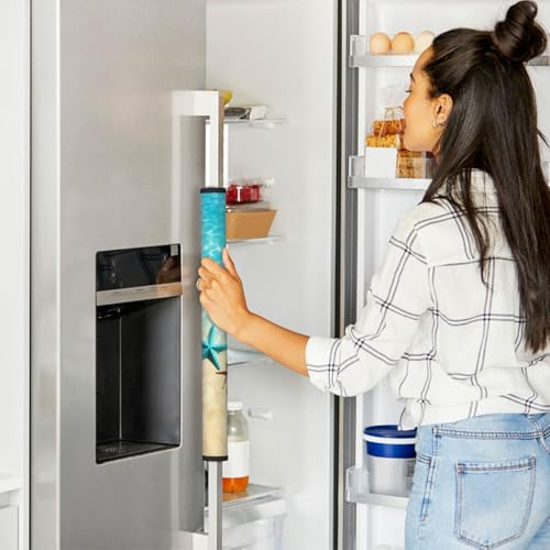 Image of Ocean Starfish Refrigerator Door Handle Covers Set of 2, Neoprene Fridge Door Handle Covers Washable Non-Slip Protector for Fridge Dishwasher Appliance Handle Covers, Keep Your Kitchen Clean