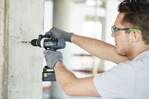 Taladro atornillador inalámbrico Festool 18V 3800 RPM miniatura 2