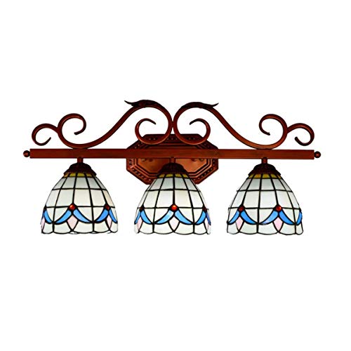 Lampe Applique Murale en Verre Créatif et Finition Rétro de Qualité