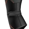Shock Doctor Elbow Compression Sleeve with Extended Coverage (Black)
