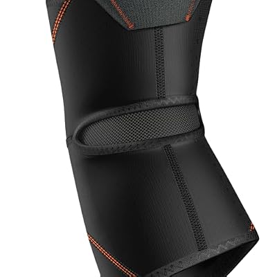Shock Doctor Elbow Compression Sleeve with Extended Coverage (Black)