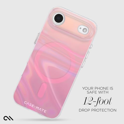 Image of Case-Mate Soap Bubble iPhone Air Case - Peach Iridescent