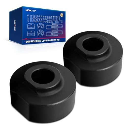 KAX 2" Front Leveling Lift Kit Fit for 1999-2020 F250 F350 Super Duty 2WD, 2 inch Lift Kit for 2000 2001 2002 2003 2004 2005 Excursion 2WD, Front Struts Spacer LLK013
