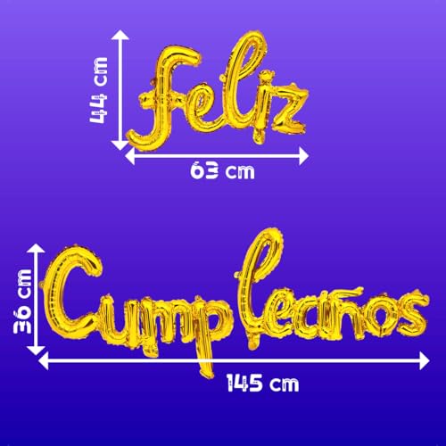 Listado de Globos de feliz cumpleaños comprados en linea. 27 Imagen adicional