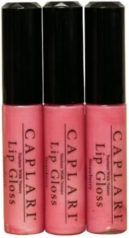 Caplari Lip Gloss with Built in Applicator!!- Strawberry