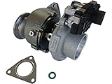 Turbocharger - with Actuator - Compatible with 2017-2019 Jaguar F-Pace 2.0L 4-Cylinder Jaguar Turbocharged Diesel