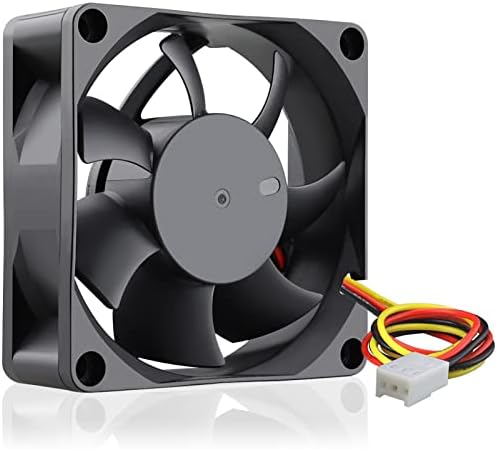 GDSTIME 70mm x 25mm Fan 12V 3Pin Brushless DC Cooling Fan Hydraulic Bearing