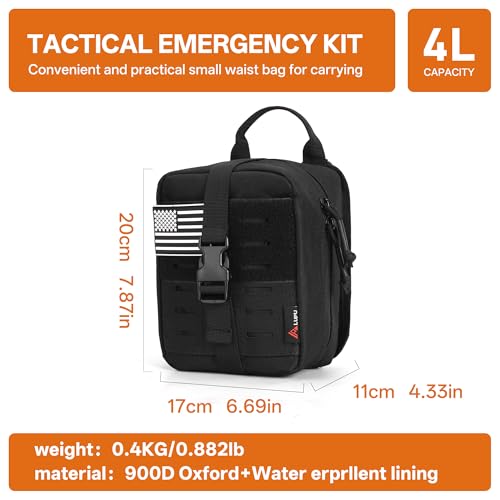 Image of gracedon Tactical Pouches Tactical Backpack Black3