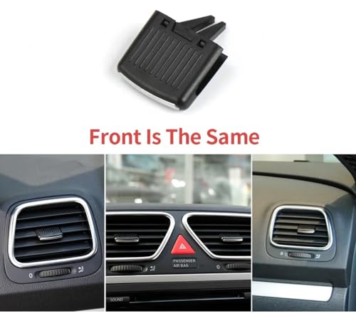 Rejilla de ventilación delantera para coche VW Scirocco de sustitución directa 1Q0819728 4