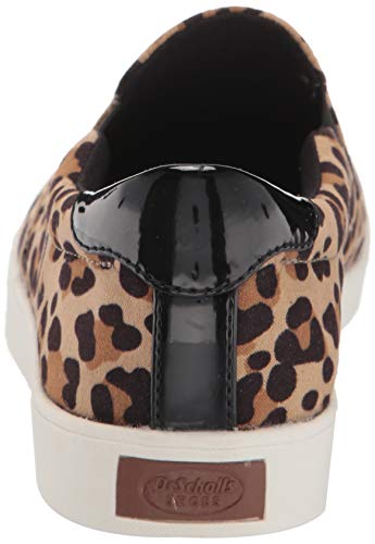 Dr. Scholl's Shoes Women's Madison Slip On Fashion Sneaker, Tan/Black Leopard Microfiber, 6 - Thumbnail 3