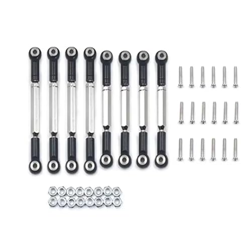 RC�J�[�A�b�v�O���[�h�p�[�c Compatible With WPL B1 B14 B-14 B24 B-24 C14 1/16 RC�N���[���[�J�[�A�b�v�O���[�h�p�[�c ���^���v���X�e�A�����O�v�����b�h �T�[�{���b�h �v�����b�h�x�[�X(Black)