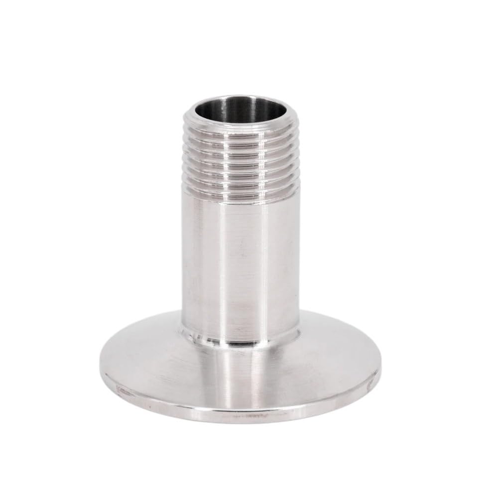 Mdbjtcyzn Men's One Color 1Pc 2" Bspt X 2.5" Tri Clamp Ferrule Od 77.5Mm Sus 304 Stainless
