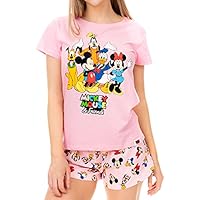 Disney Pijama para Mujer Mickey Mouse Minnie Mouse y y Amigos