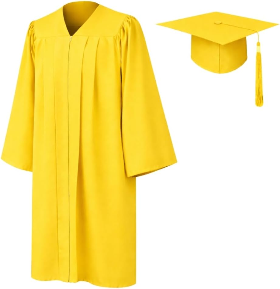 Raj Costume Graduation Dress for Kids with Gown, Cap & Sash | Graduation Day Fancy Dress Costume for Boys & Girls | School Annual Function & Ceremony Outfit